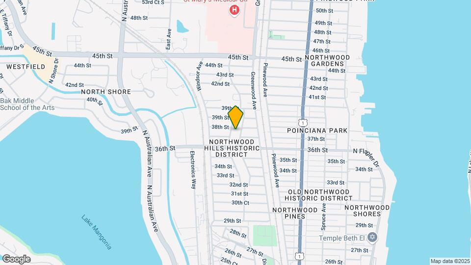 3808 Westview Ave Map and Location Details