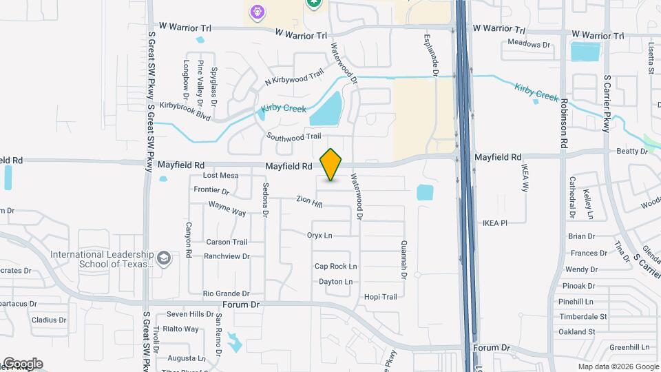 2140 W Grove Ln Map and Location Details