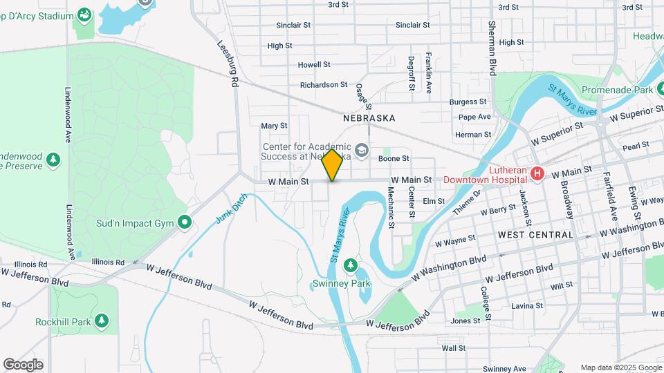 1633 W Main St Map and Location Details