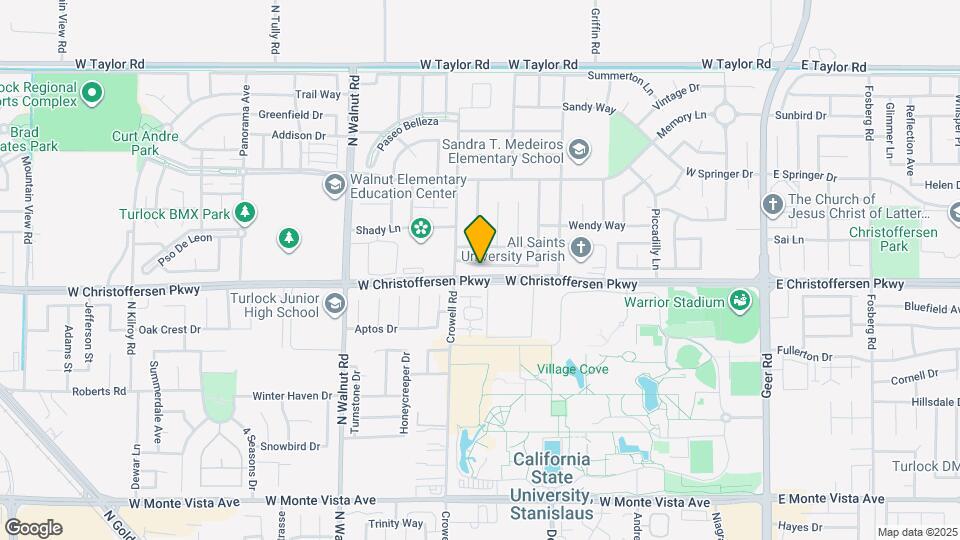 1102 Kirksey Dr Map and Location Details