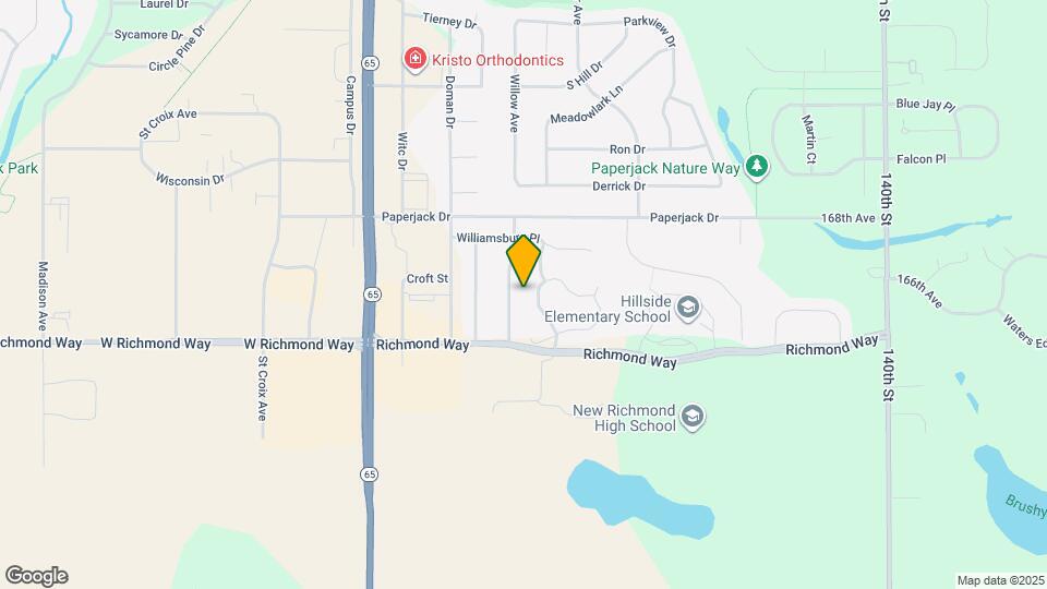 1616 Charleston Dr Map and Location Details