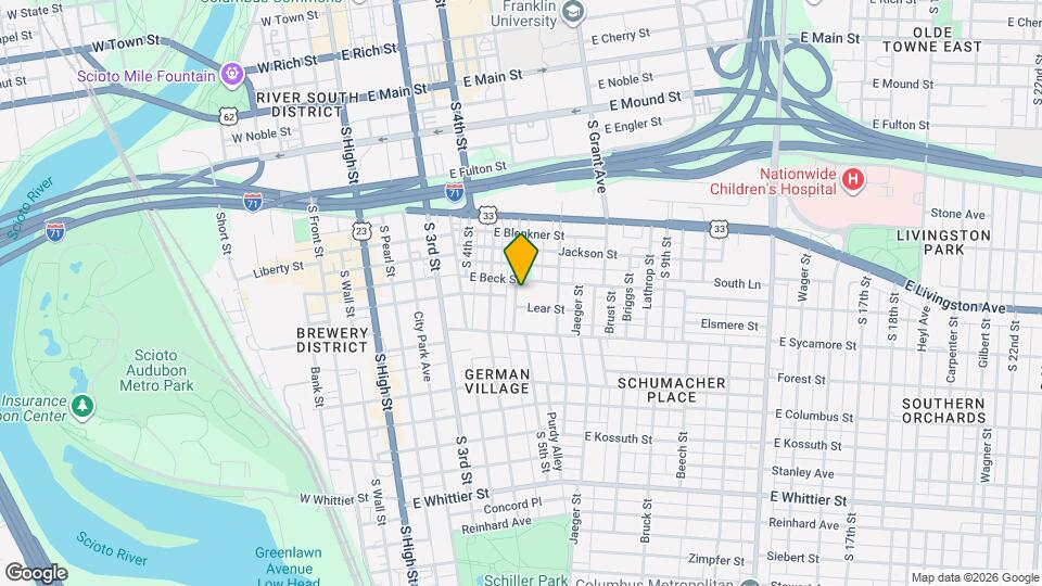 610 S 5th St Mapa y Detalles de la Ubicación