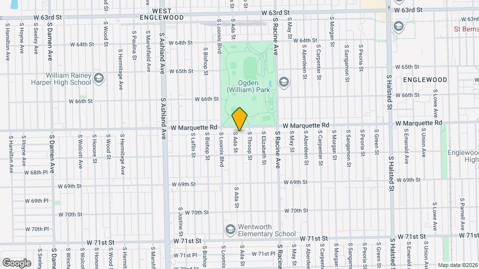 6715 S Ada St Map and Location Details