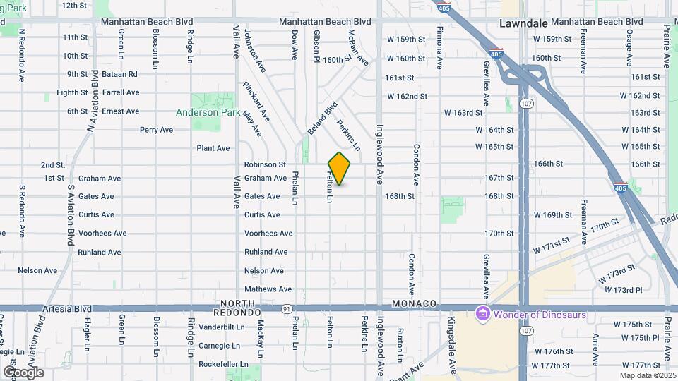2605 Gates Ave Mapa y Detalles de la Ubicación