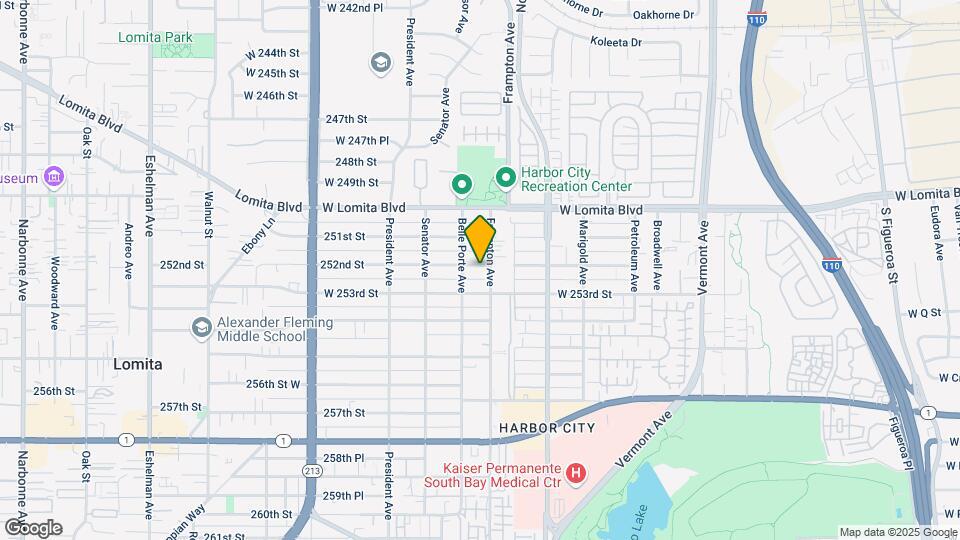 1340-1342 252nd St Map and Location Details
