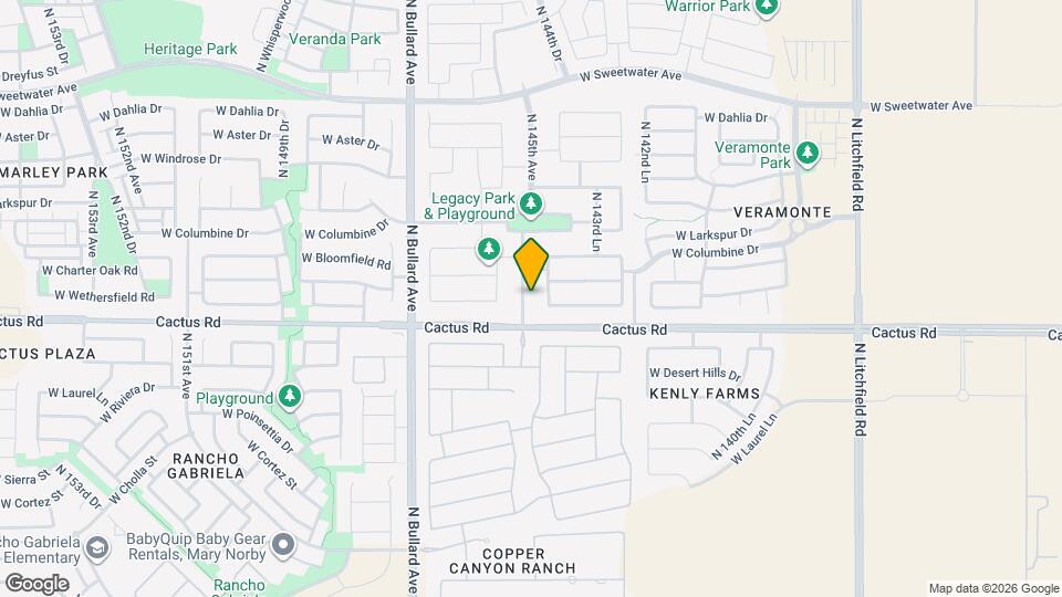 12295 N 145th Ave Map and Location Details