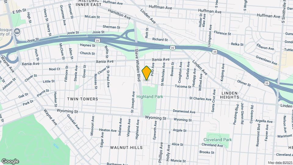 1513-1515 Tacoma St Map and Location Details
