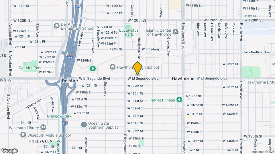 4709-4715 El Segundo Blvd Map and Location Details