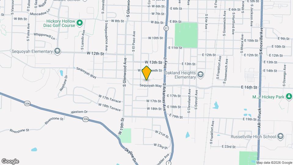 1502 S Commerce Ave Map and Location Details