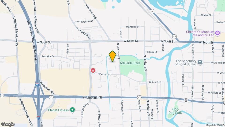 362 N Seymour St Map and Location Details