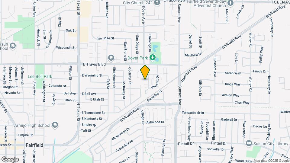 1367 Phoenix Dr Map and Location Details