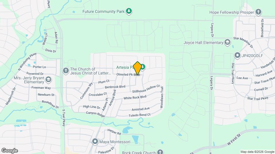 16400 Olmsted Pk Blvd Map and Location Details