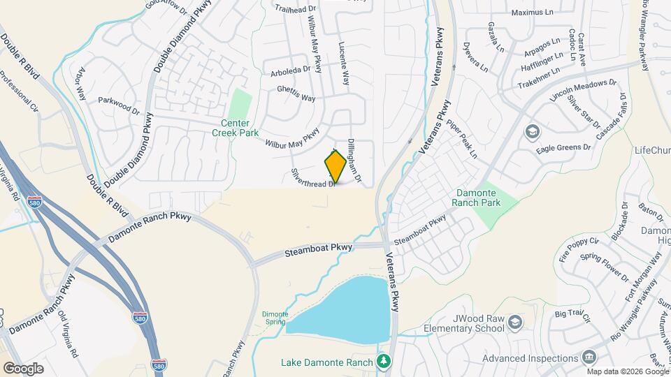 1680 Silverthread Dr Map and Location Details