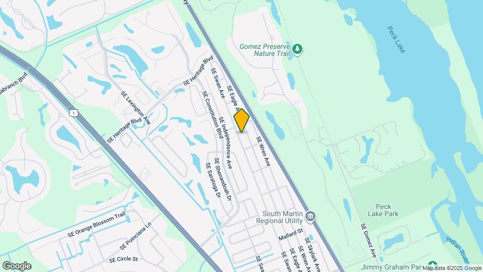 7597 SE Swan Ave Map and Location Details