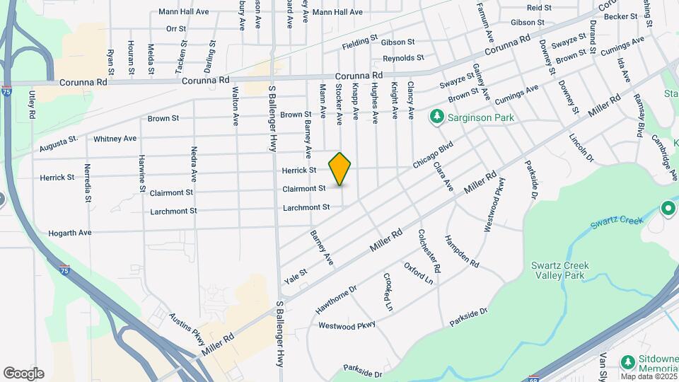3201 Clairmont St Mapa y Detalles de la Ubicación