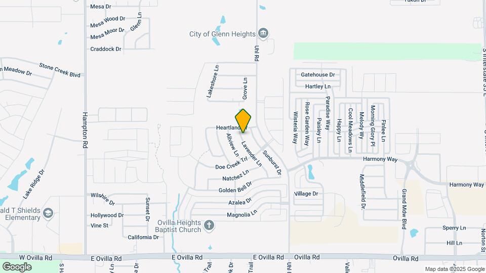 2506 Lavender Ln Map and Location Details
