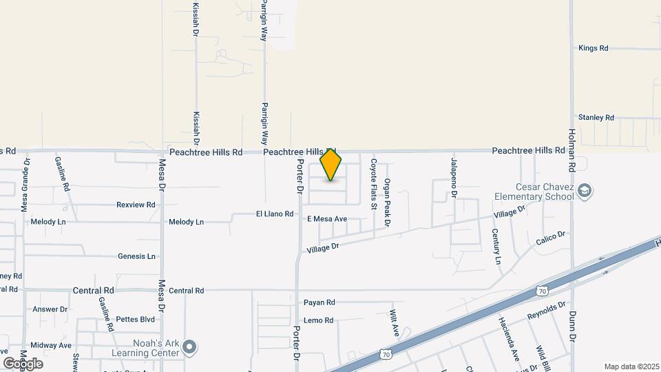 6125 High Desert Dr Map and Location Details