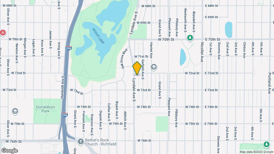 7207 Lyndale Ave S Mapa y Detalles de la Ubicación