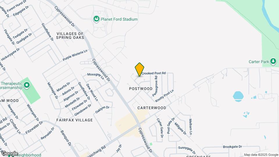 5814 Crooked Post Rd Mapa y Detalles de la Ubicación