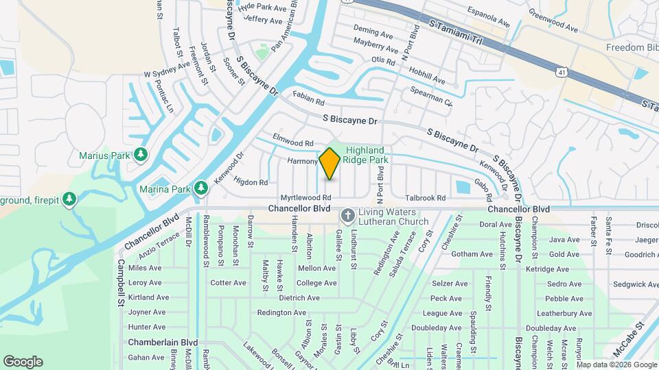 7574 Mesa St Map and Location Details