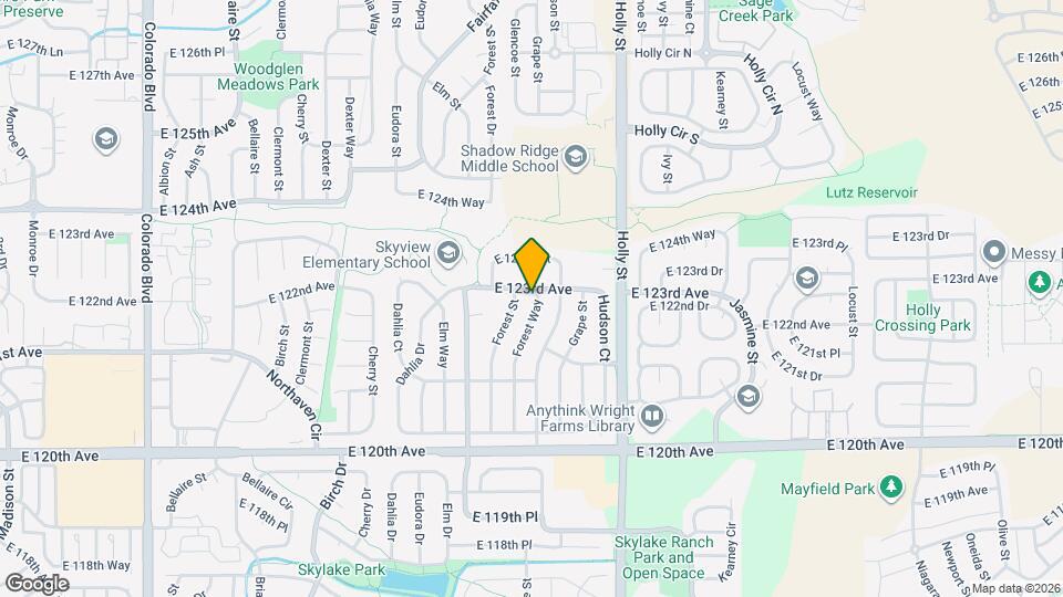 12267 Forest Way Map and Location Details