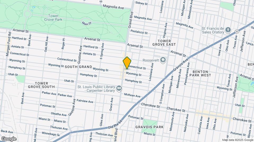 3543 Wyoming St Mapa y Detalles de la Ubicación