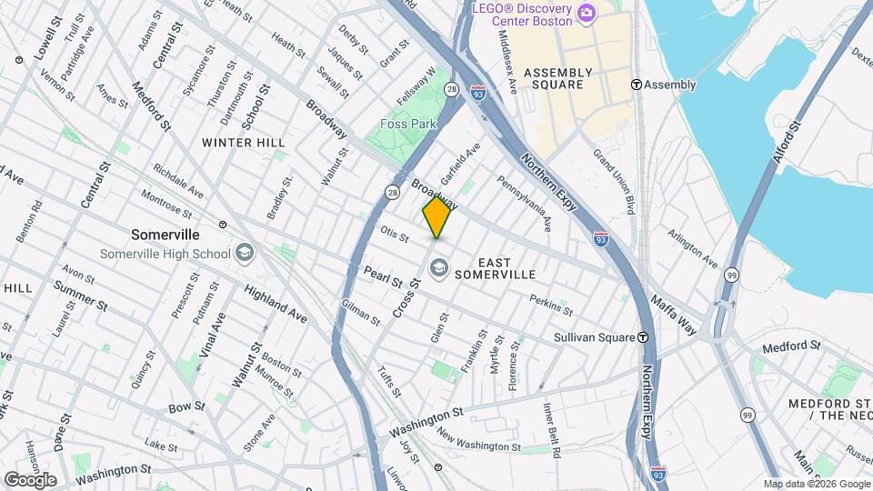 15 Ellsworth St Map and Location Details