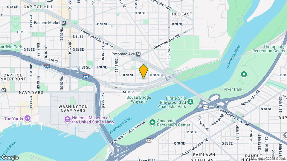 1424 L St SE Map and Location Details
