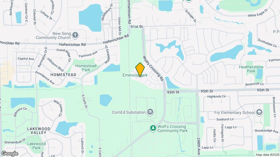 4424 Monroe Ct Map and Location Details