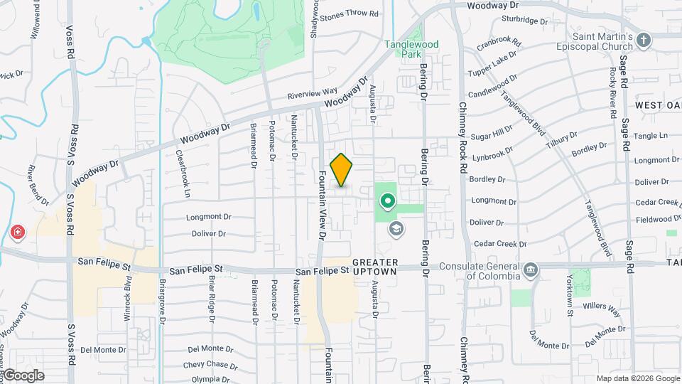 5850 Valley Forge Dr Map and Location Details