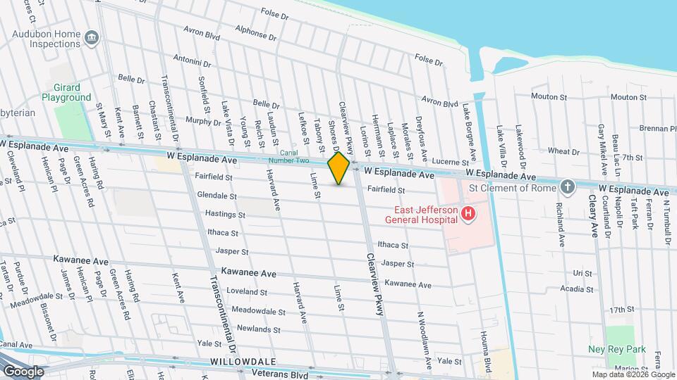 4624 Fairfield St Mapa y Detalles de la Ubicación