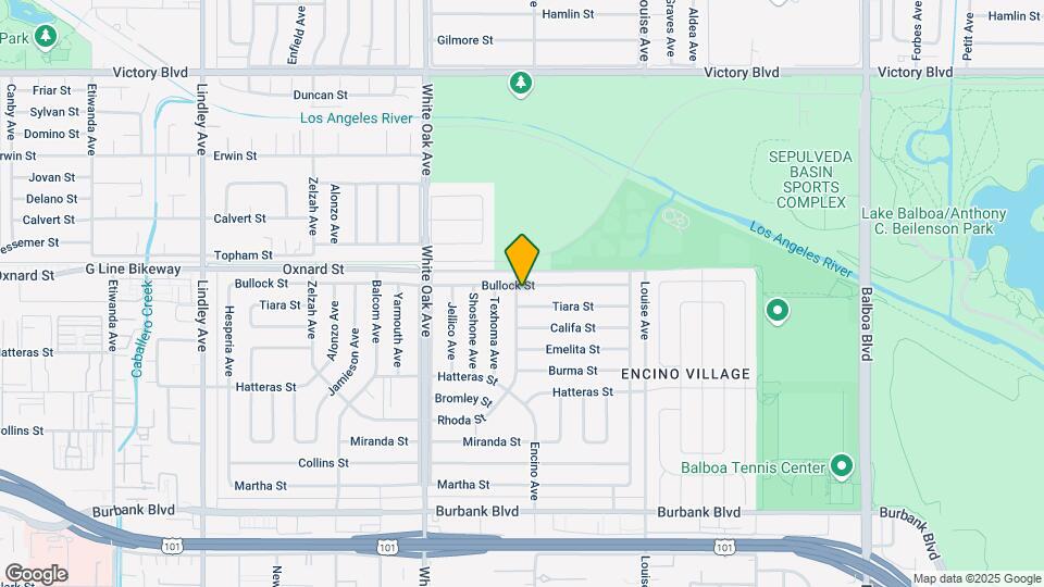 17512 Bullock St Map and Location Details