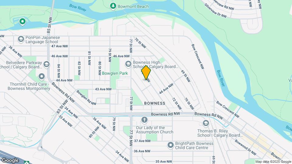 4511 73 St NW Map and Location Details