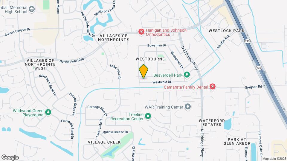12426 Westwold Dr Map and Location Details