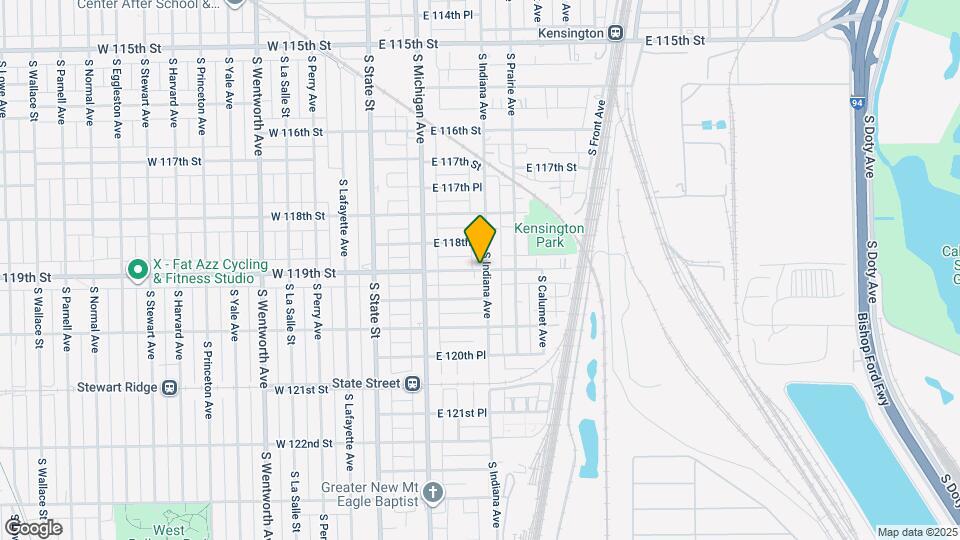 164 E 119th St Map and Location Details