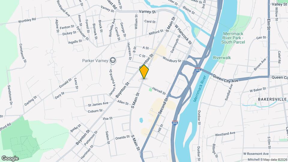 552 S Main St Map and Location Details