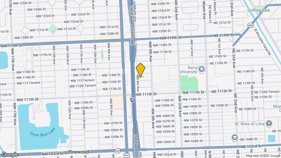 581 NW 113th St Map and Location Details