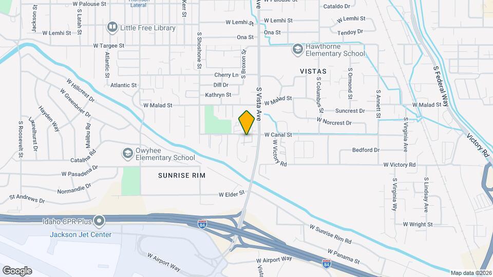 4876 W Blodgett Ln Map and Location Details