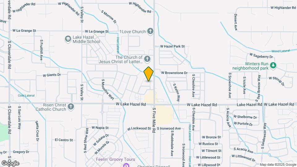 5987 S Jessenia Ln Map and Location Details