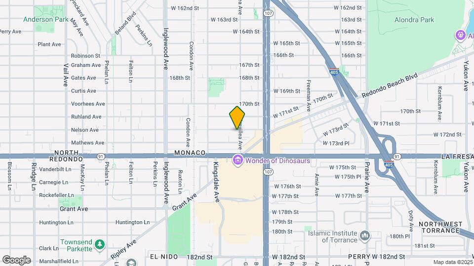 4506 W 172nd St, Unit B Map and Location Details