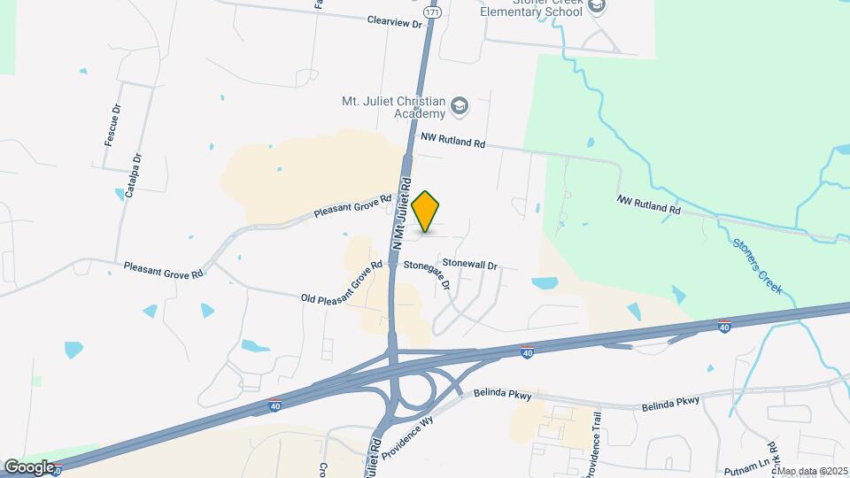 369 N Mt Juliet Rd Mapa y Detalles de la Ubicación