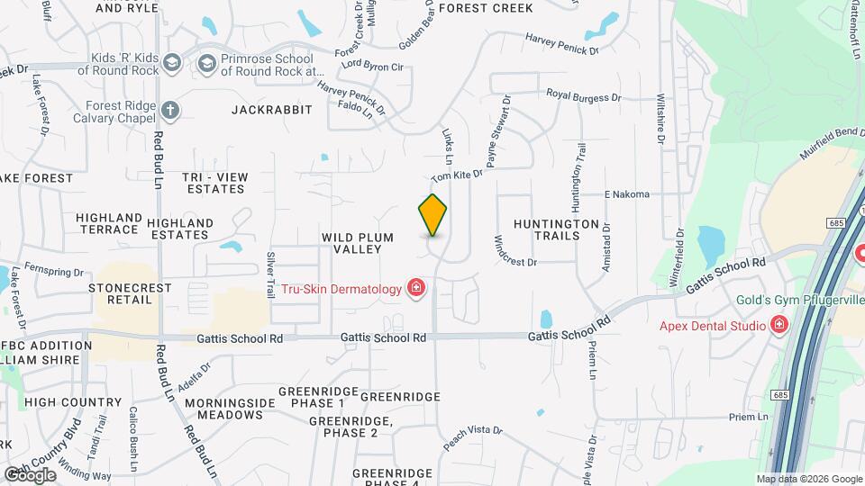 104 Tom Kite Dr Mapa y Detalles de la Ubicación