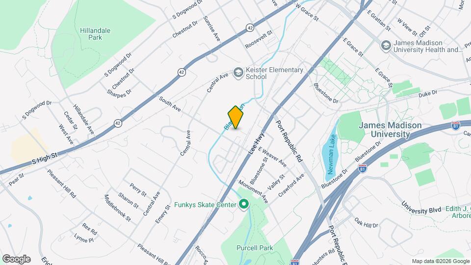 40-E South Ave Mapa y Detalles de la Ubicación