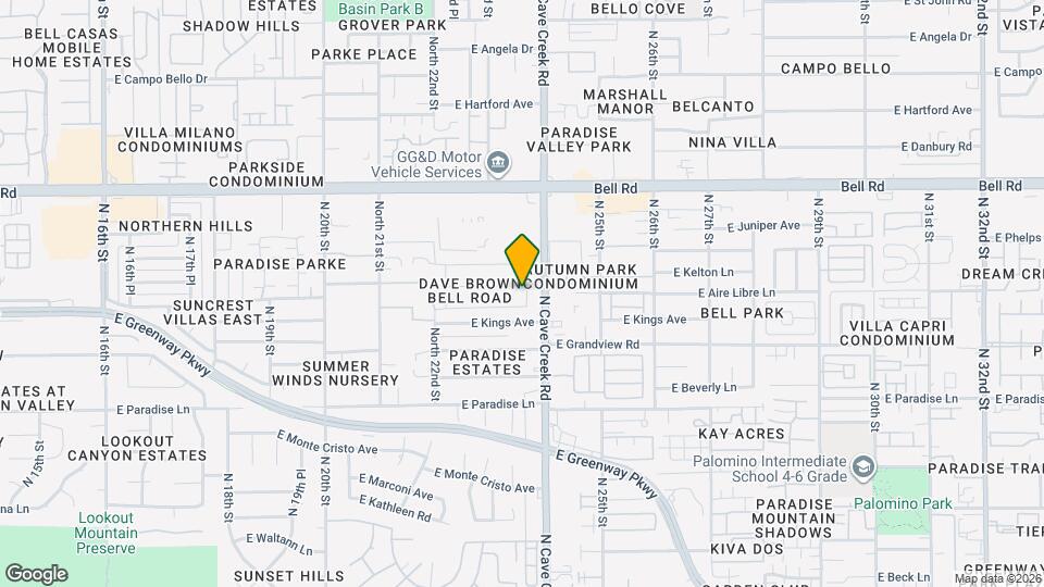 2335 E Aire Libre Ave Map and Location Details