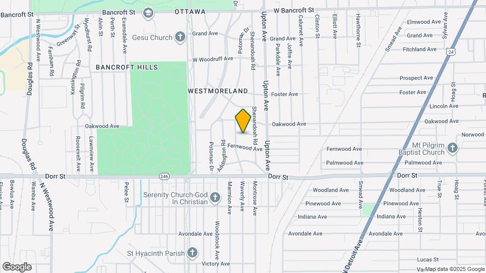 1947 Sussex Pl Map and Location Details