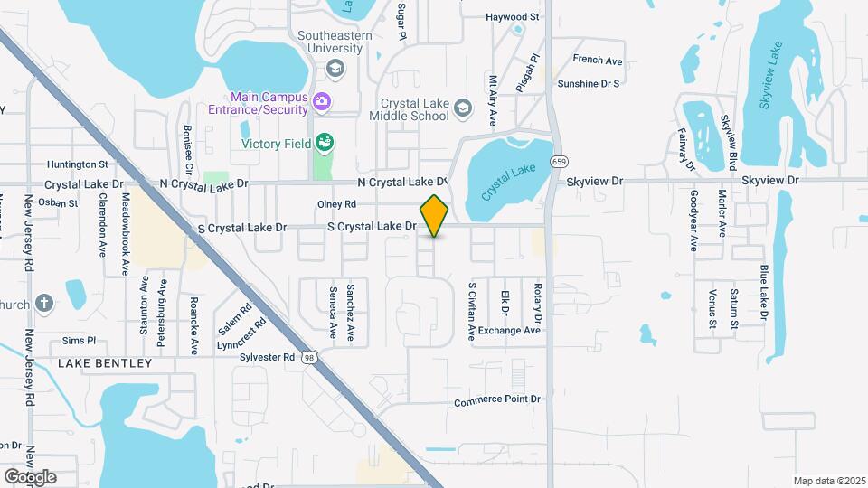 Crystal Quadplex Map and Location Details
