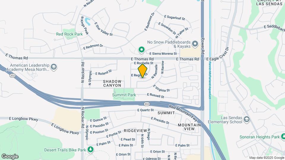 6366 E Riverdale St Map and Location Details