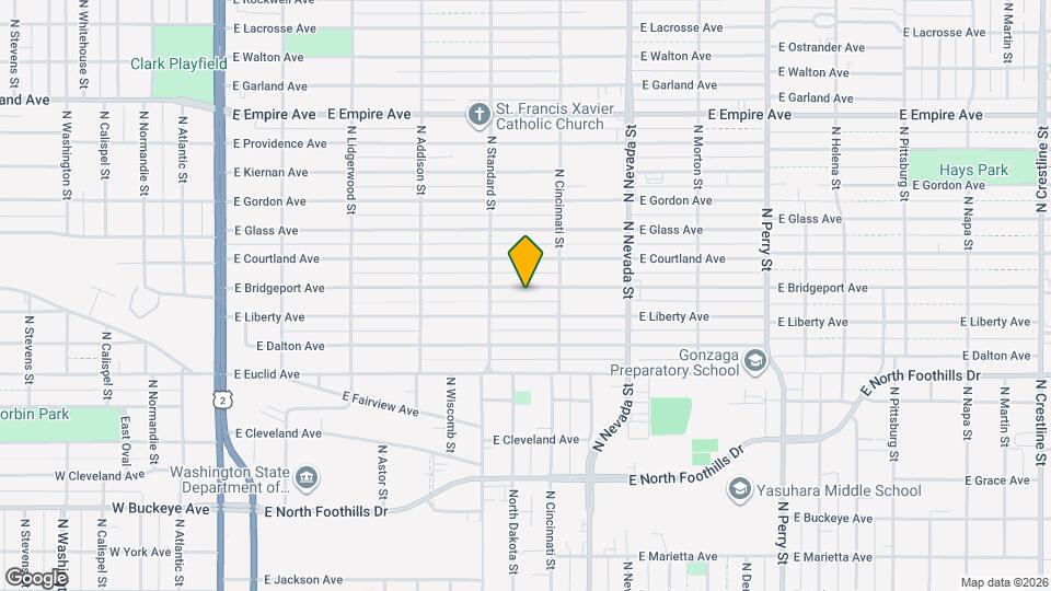 702 E Bridgeport Ave Map and Location Details