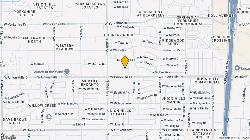 18621 N 34th Ave Map and Location Details