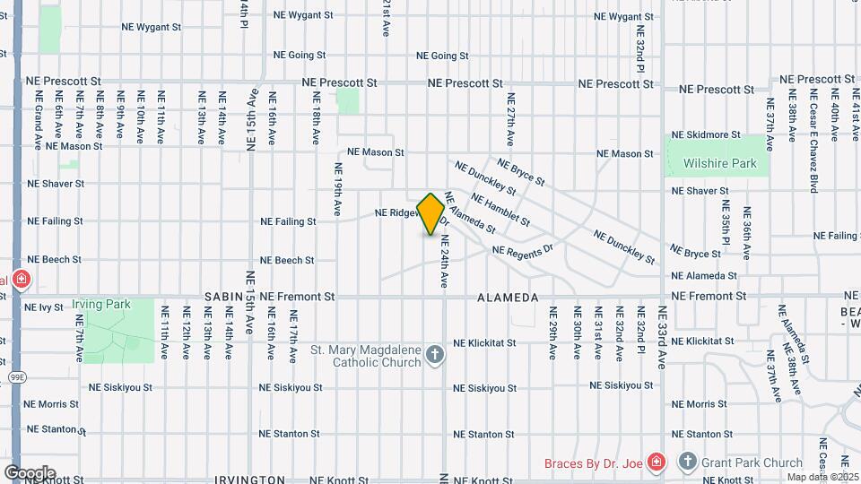 3748 NE 23rd Ave Map and Location Details